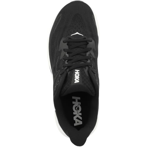 Hoka Men's Clifton 10 Black/White 10.5 Medium - alternate view 2