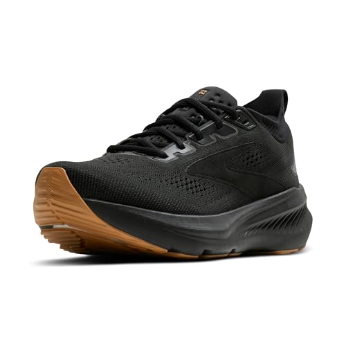 Brooks Men’s Glycerin 23 Neutral Running Shoe - Black/Ebony/Biscuit - 12 Medium