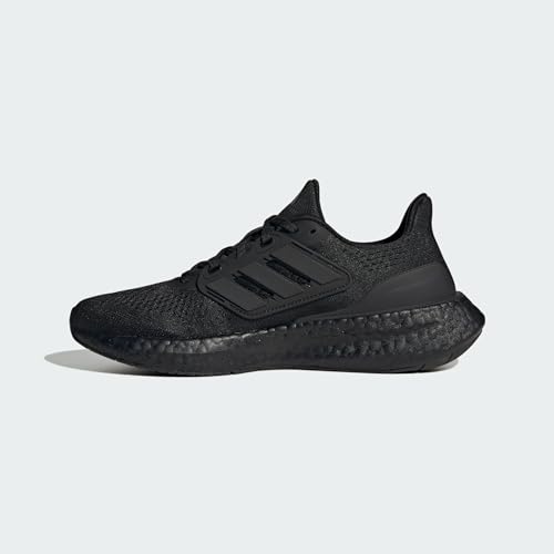 adidas Women's Pureboost 23 Sneaker, Core Black Carbon Core Black, 5 UK