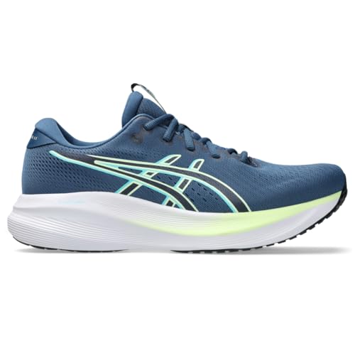 ASICS Men's Gel-Excite 11 (Extra Wide) Running Shoes, 11.5, Grand Shark/Illuminate Yellow