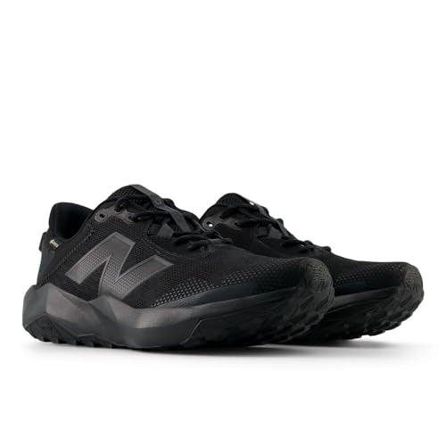 Men's New Balance DynaSoft Nitrel v6 GORE-TEX Trail Shoes in Black/Black/Phantom alternate view 4