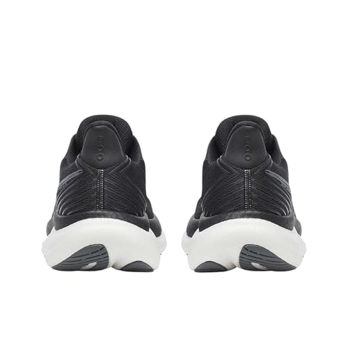 Saucony Men's Triumph 23 Sneaker, Black/White, 10