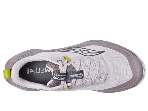 Saucony Women's Peregrine 15 Sneaker, Bloom/Quail, 9.5