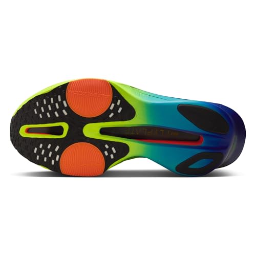 Nike Air Zoom Alphafly Next% 3 Mens Running Shoes Color: Neon Yellow/Dark Blue Size: EUR 42.5 | US 9 | UK 8