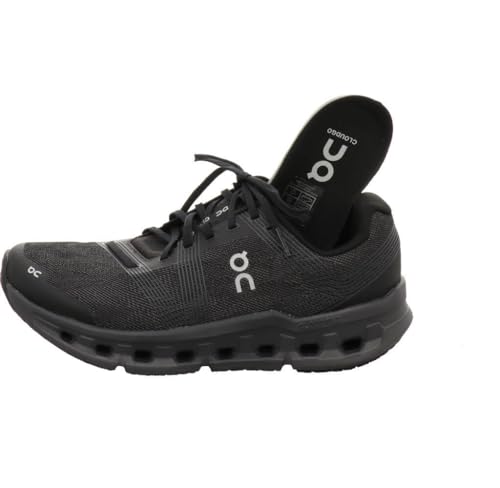 On Men's Cloudgo Sneakers, Black/Eclipse, 12.5 Medium US