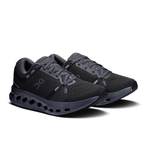 On Womens, Cloudsurfer 2 Black/Black 8 Medium