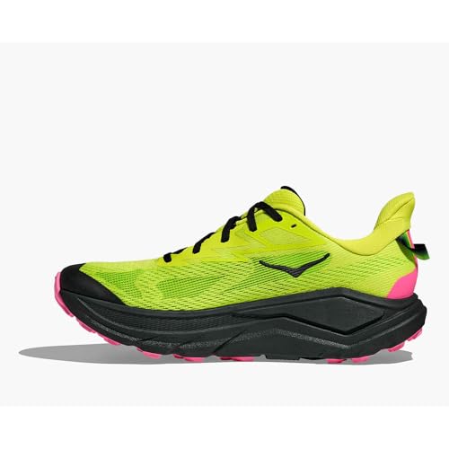 Hoka Men's Challenger 8 Neon Hoka Citrus/Black 10.5 Medium - alternate view 3