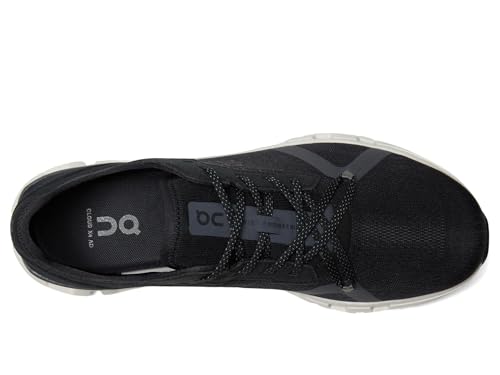 On Men's Cloud X 4 AD, Black/Asphalt, 10.5 Medium