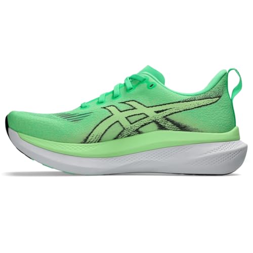 ASICS Men's GLIDERIDE MAX 2 Running Shoes, 9, Vital Green/Black