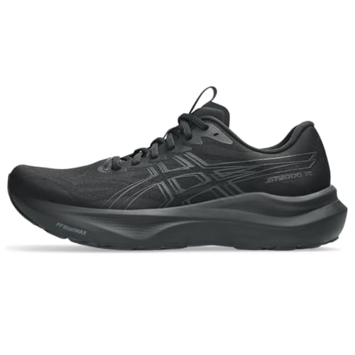 ASICS Men's GT-2000 14 Running Shoes, 11, Black/Graphite Grey