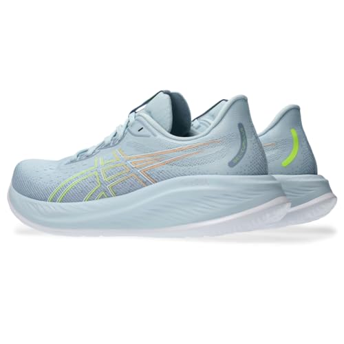 ASICS Men's Gel-Cumulus 26 Running Shoes, 7.5, Cool Grey/Safety Yellow