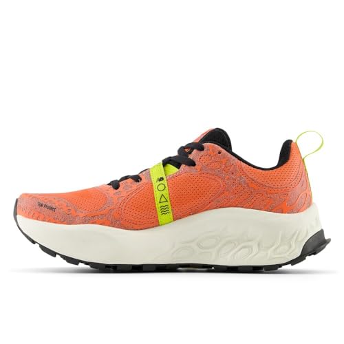 New Balance Women's Fresh Foam X Hierro V8 Trail Running Shoe, Gulf Red/Tea Tree/Angora, 10 M