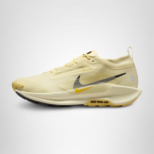 Nike Pegasus Trail 5 Gore-TEX Men's Waterproof Running Shoes (FQ0908-700, Alabaster/Saturn Gold/Lightning/Medium Ash) Size 12