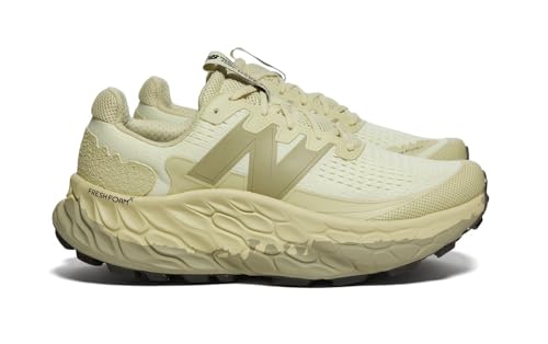New Balance Men's Fresh Foam X More Trail V3 Running Shoe, ButterPistachio, 8