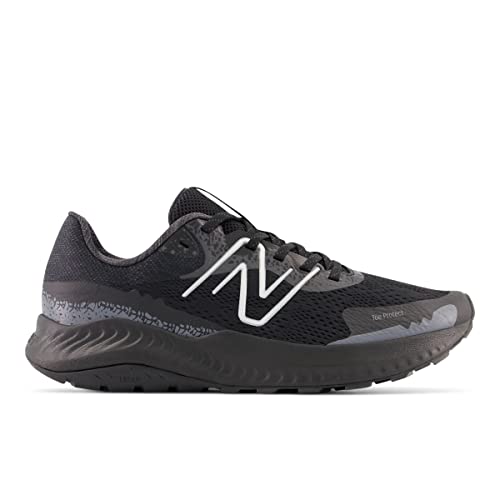 Men's New Balance DynaSoft Nitrel v5 Trail Shoes in Black/Black alternate view 4