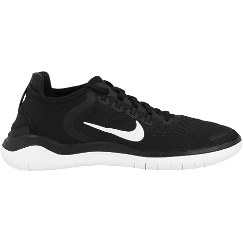 Nike Damen Laufschuh Free RN 2018 Women's Running Shoes, Black (Black/White 001), EU 40.5 - UK 6.5