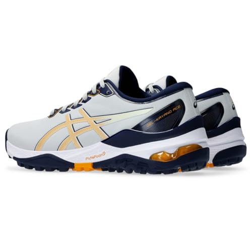ASICS Men's Gel-Kayano ACE 2 Golf Shoes, 9.5, Glacier Grey/Amber