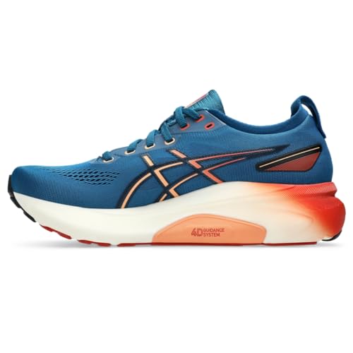 ASICS Men's Gel-Kayano 31 Running Shoes, 12.5, Rich Navy/Spice Latte