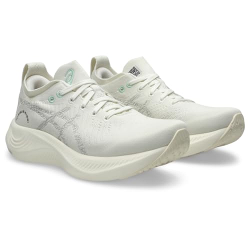 ASICS Unisex Nimbus Mirai Running Shoe, 10M / 11.5W, White/White