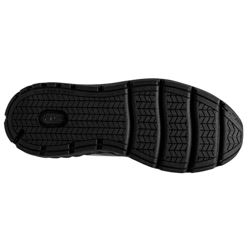 Brooks Men's Addiction Walker V-Strap 2 Walking Shoe - Black/Black - 10 Medium
