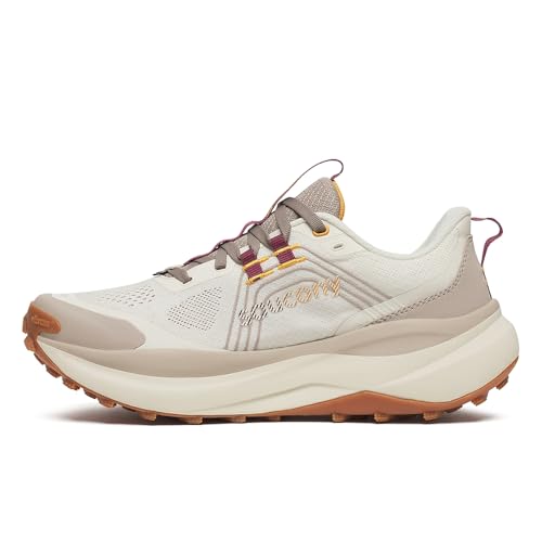 Saucony Women's Xodus Ultra 4 Sneaker, Almond/Barle, 9