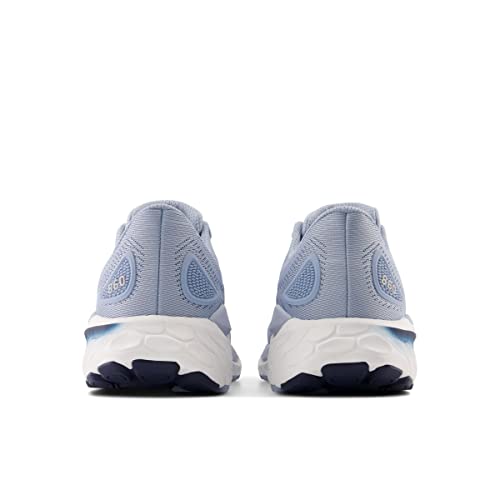 New Balance Men's Fresh Foam 860 V13 Running Shoe, Light Arctic Grey/Natural Indigo, 12 Medium