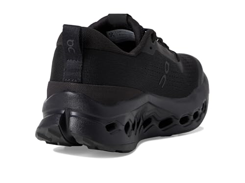 On Womens Cloudsurfer Trail 2 Black/Black 8 M