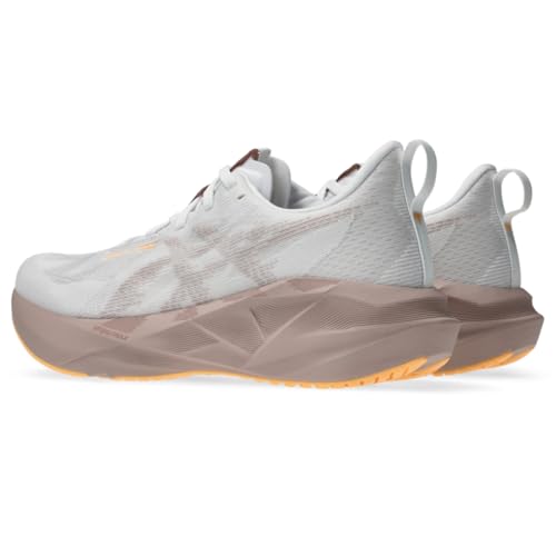ASICS Women's NOVABLAST 5 Running Shoes, 8.5, White/Fawn