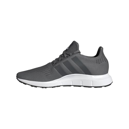 adidas Men's Swift Run 1.0, Grey/Grey/White, 8