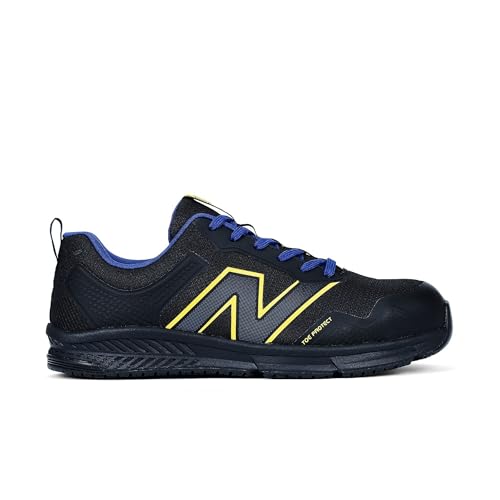 New Balance Evolve Aluminum Alloy Toe Men’s Industrial Work Shoes in Black/Blue/Yellow product image