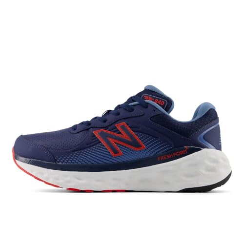 New Balance Men's Fresh Foam X 840 V1 Walking Shoe, Nb Navy/True Red/Heron Blue, 11 M