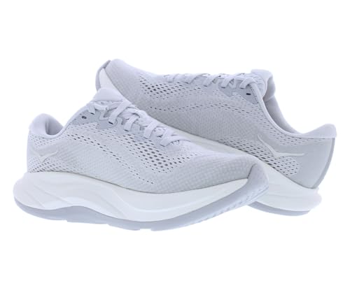 HOKA Rincon 4 Womens Shoes Size 6.5, Color: Stardust/Cosmic Grey - alternate view 4