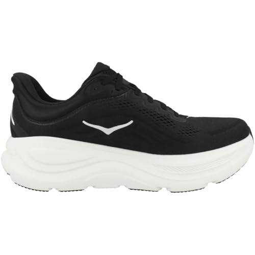 Hoka Men's Bondi 9 Black/White 10 Medium