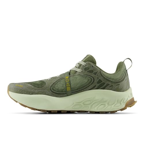 New Balance Men's Fresh Foam X Hierro V8 Trail Running Shoe, Dark Olivine/Olivine/Lichen Green, 7 M