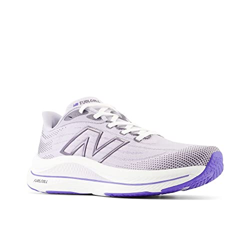 New Balance Women's FuelCell Walker Elite V1 Walking Shoe, Grey Violet/Electric Indigo/Shadow, 8 W