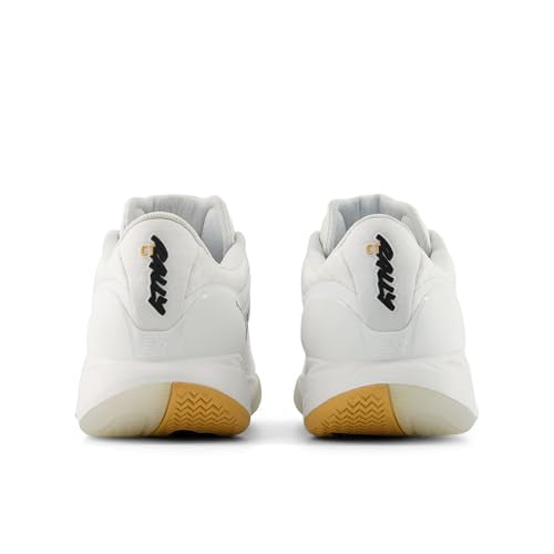 New Balance Women's Fresh Foam X CT-Rally V2 Tennis Shoe, White/Black/Gum, 8.5 M