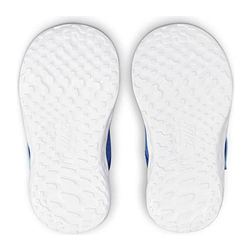 Nike Revolution 6 Nn (GS), Unisex Children's Gymnastics Shoes, Game Royal White Black, 5 US