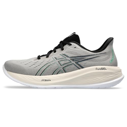 ASICS Men's Gel-Cumulus 26 Running Shoe, 11.5, Moonrock/Dark Mint