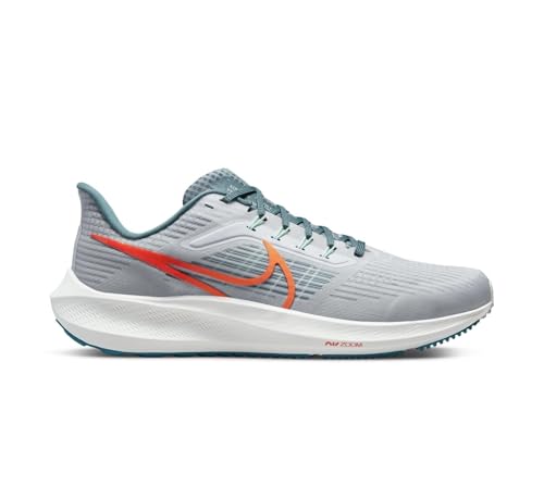 Nike Men's Air Zoom Pegasus Sneaker, Pure Platinum Total Orange, 11.5 US