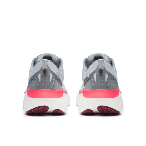 Saucony Women's Triumph 22 Running Shoe Cloud/Cayenne, Wide, 11