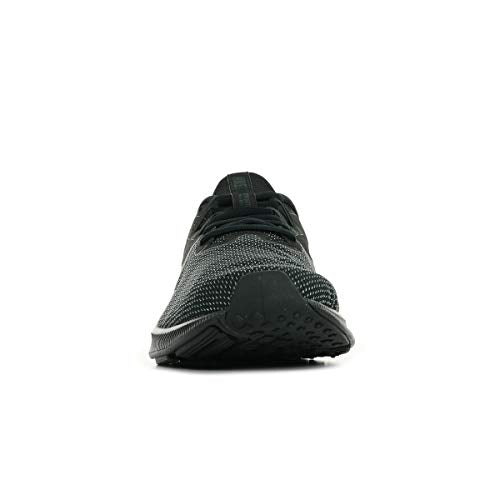 Nike Downshifter 9 Men's Running Shoes, Lightweight Mesh Men's Sneakers, Black-Anthracite, 7