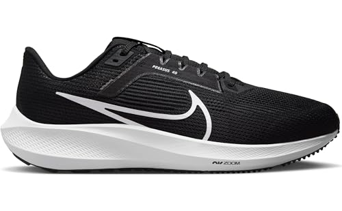 Nike Air Zoom Pegasus 40 Men's Road Running Shoes (Wide) Adult DV, Size 10 Black