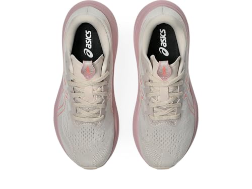 ASICS Kid's GT-2000 14 Grade School Running Shoes, 1, Mineral Beige/Sun Coral