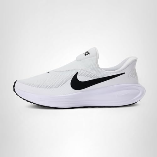 Nike Men's Revolution 8 Road Running Shoes, White/Black-Wolf Grey, 11