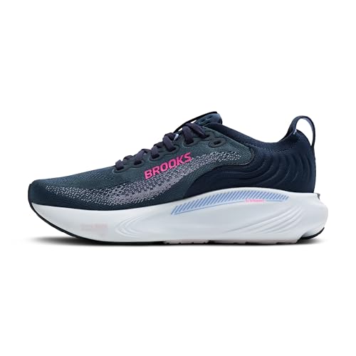 Brooks Women’s Adrenaline GTS 25 Supportive Running & Walking Shoe - Spellbound/Blazing Bell/Pink - 9 Medium