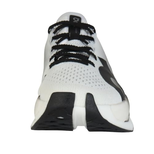 On Cloudboom Max Running Shoes Womens Road, White Black, 8.5