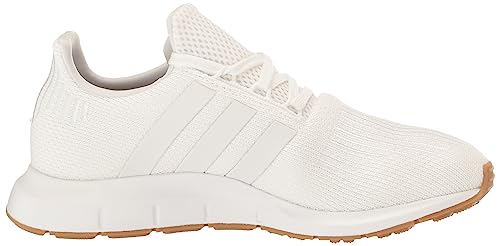 adidas Unisex-Child Swift Run 1.0, White/White/Black, 6