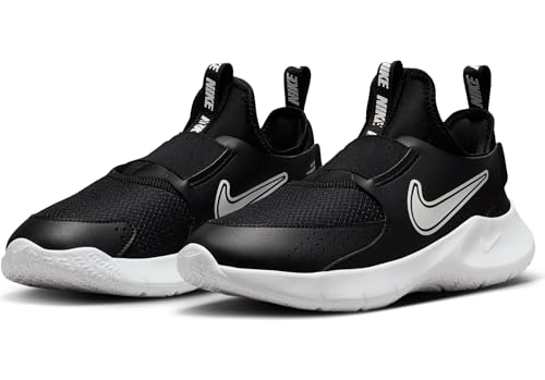 Nike Flex Runner 3 Kids Road Running Shoes Black/White/White