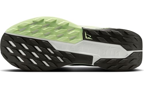 Nike Pegasus Trail 5 Men's Trail Running Shoes (DV3864-004, Light Silver/College Grey/Dark Team Red/Barely Volt) Size 9