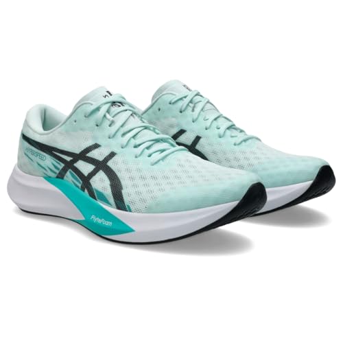 ASICS Men's Hyper Speed 4 Running Shoes, 11, Soothing SEA/Black